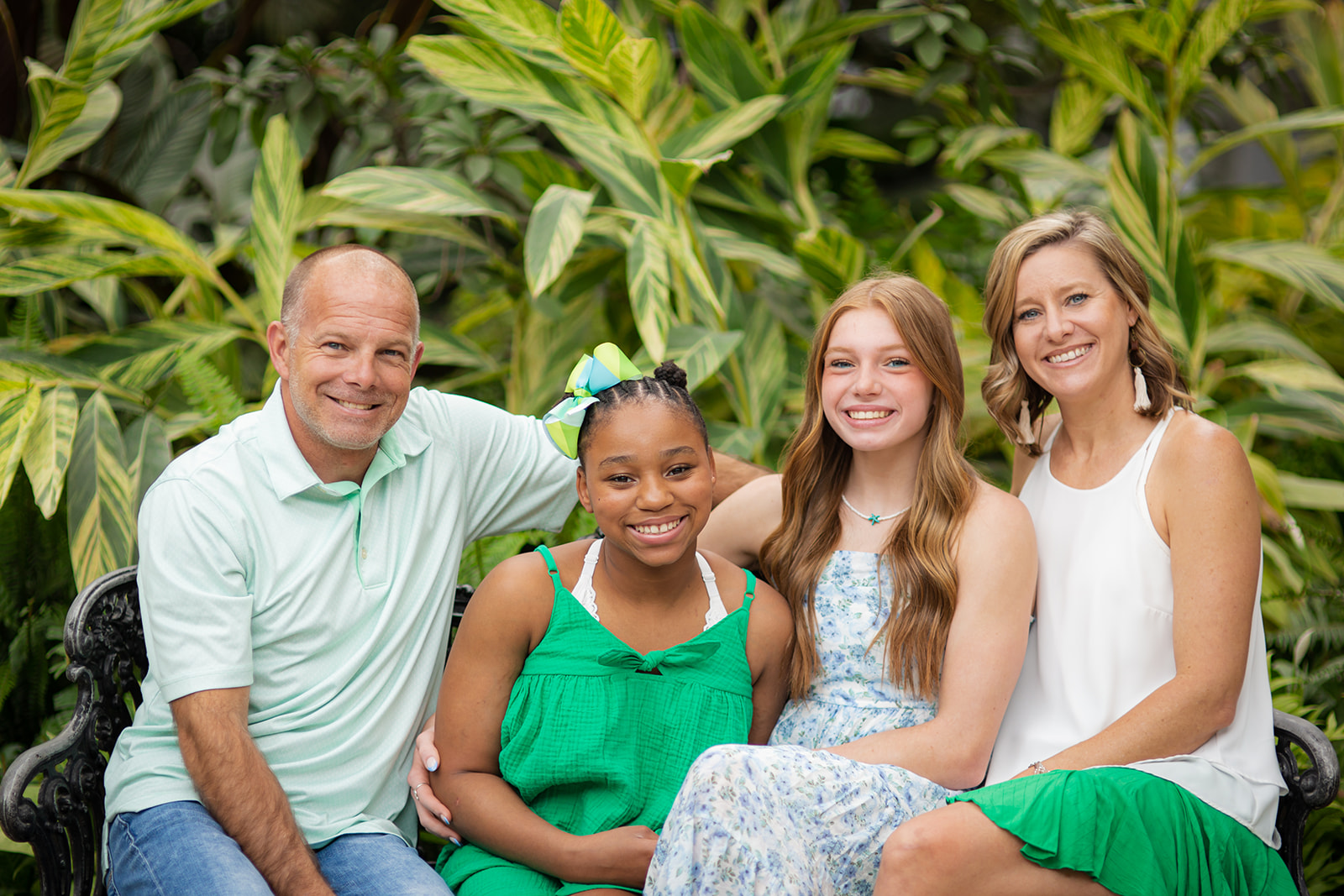 The Dobson Family Master Plumber Brad Dobson, wife Jennifer Dobson, daughters AnnaLee and Lily